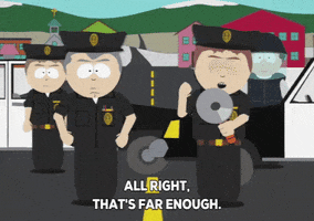 police barring GIF by South Park 