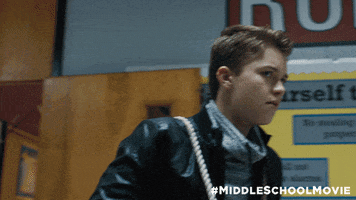 jacob hopkins smile GIF by Middle School Movie