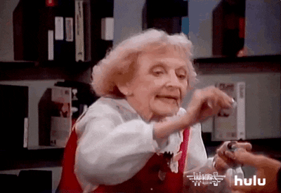 Penny Grandma GIF by HULU - Find & Share on GIPHY