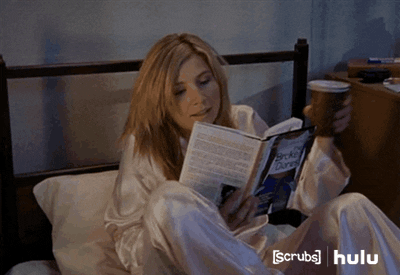 Gif,leer,adición,leer antes de dormir