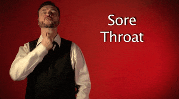 sore throat GIF by Sign with Robert