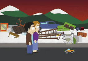 car reacting GIF by South Park 