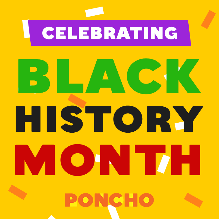 Black History Celebrating GIF by Poncho