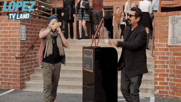 george lopez racism GIF by Lopez on TV Land