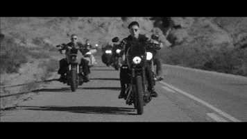 driving black and white GIF by Epitaph Records