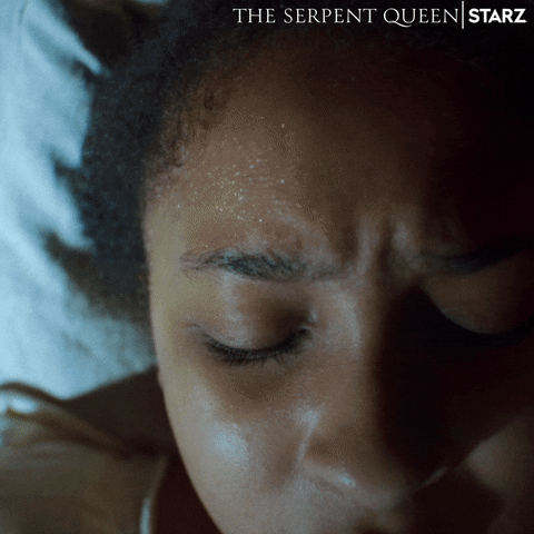 Frighten Wake Up GIF by The Serpent Queen