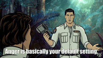 archerfx angry anger archer fxx GIF
