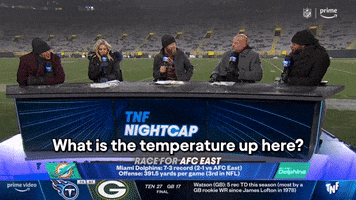 Freezing Amazon GIF by NFL On Prime Video