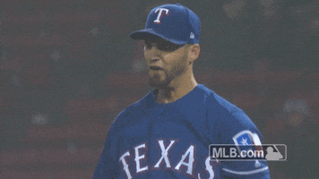 texas rangers scream GIF by MLB