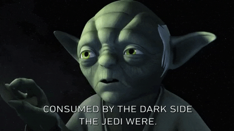 Yoda Dark Side GIFs - Get the best GIF on GIPHY