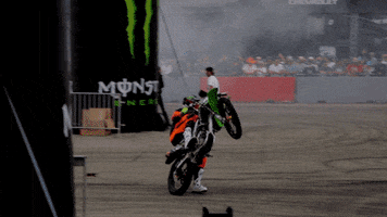 monster energy motorcycles GIF by NASCAR