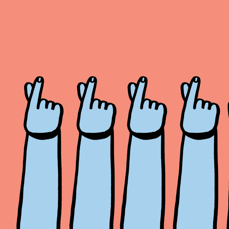 love middle finger GIF by tunadunn