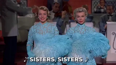 Classic Film Sisters GIF