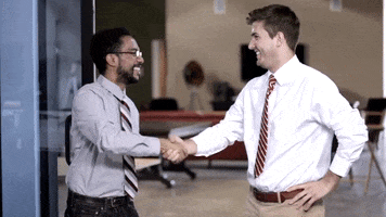 shake hands good job GIF by The STATION By MAKER 