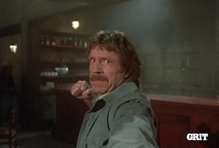 fight you chuck norris GIF by GritTV