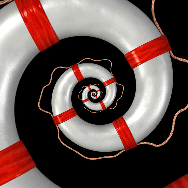 Help Me Swimming GIF by Feliks Tomasz Konczakowski
