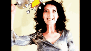 ernestinemanowarda funny woman pan GIF
