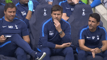 Nervous London GIF by Tottenham Hotspur