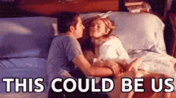 this could be us couple in bed GIF