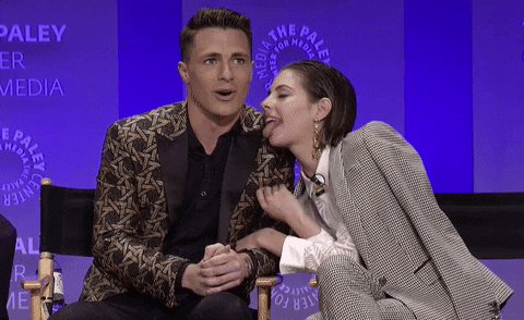 colton haynes arrow GIF by The Paley Center for Media