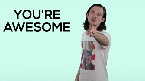 You'Re Awesome GIF by Chris Farren - Find & Share on GIPHY