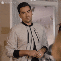 excited schitts creek GIF by CBC