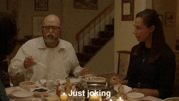 cbc just joking GIF by Kim's Convenience