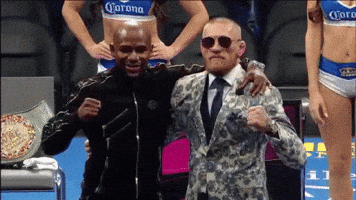 ufc fight ufc boxing respect GIF