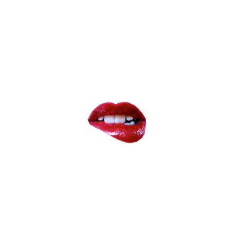 Lips Grin Sticker by Luca Mainini