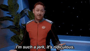 fox broadcasting im such a jerk its ridiculous GIF by The Orville
