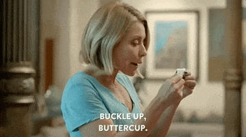 Kelly Ripa Buckle Up Buttercup GIF by Broad City
