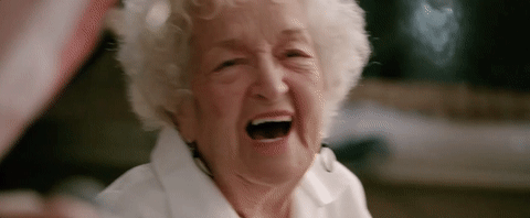 Old Lady Laughing GIF by Macklemore