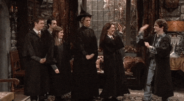 high five harry potter GIF by Saturday Night Live