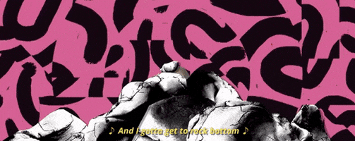 fueled by ramen and i gotta get to rock bottom GIF