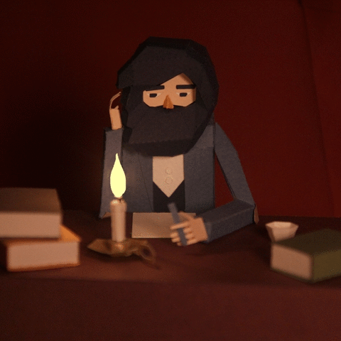 srkaito encuentro gepetto guardabosques susurro y altavoz GIF