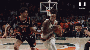 College Basketball GIF by Miami Hurricanes