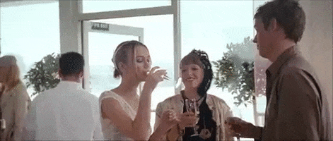 love actually drinking GIF