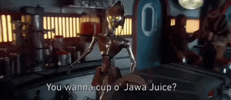 episode 2 you wanna cup o jawa juice GIF by Star Wars