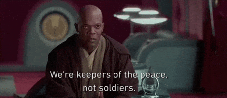 episode 2 were keepers of the peace not soldiers GIF by Star Wars