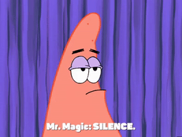 Season 4 Silence GIF by SpongeBob SquarePants