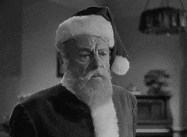 Sad Santa Claus GIF by filmeditor