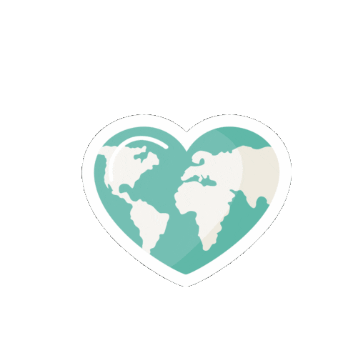 Heart Love Sticker by meluva e.V.