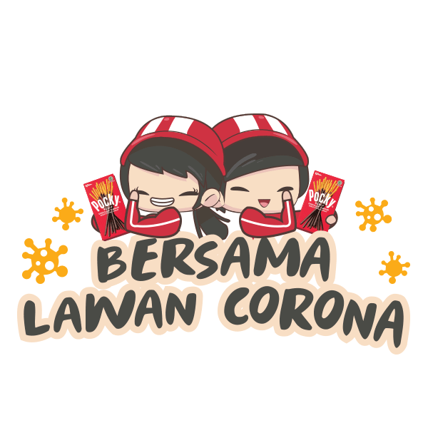 Corona Love Sticker by Glico Pocky