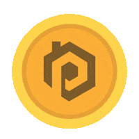 properti koin Sticker by Provesty