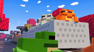 Lets Go Frog GIF by Minecraft