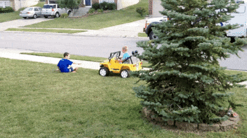 fail run over GIF by America's Funniest Home Videos