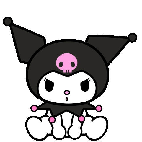 Charming Kuromi Sticker by Sanrio Korea for iOS & Android | GIPHY