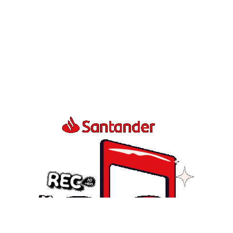 Rec Sticker by Banco Santander Chile