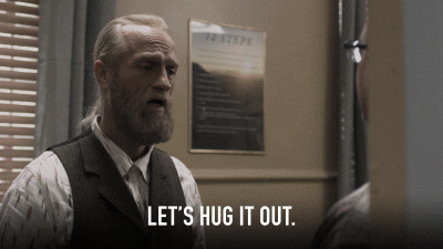 Hug It Out Z Nation GIF by SYFY - Find & Share on GIPHY