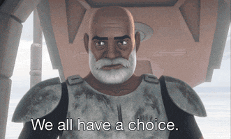 tv show choice GIF by Star Wars